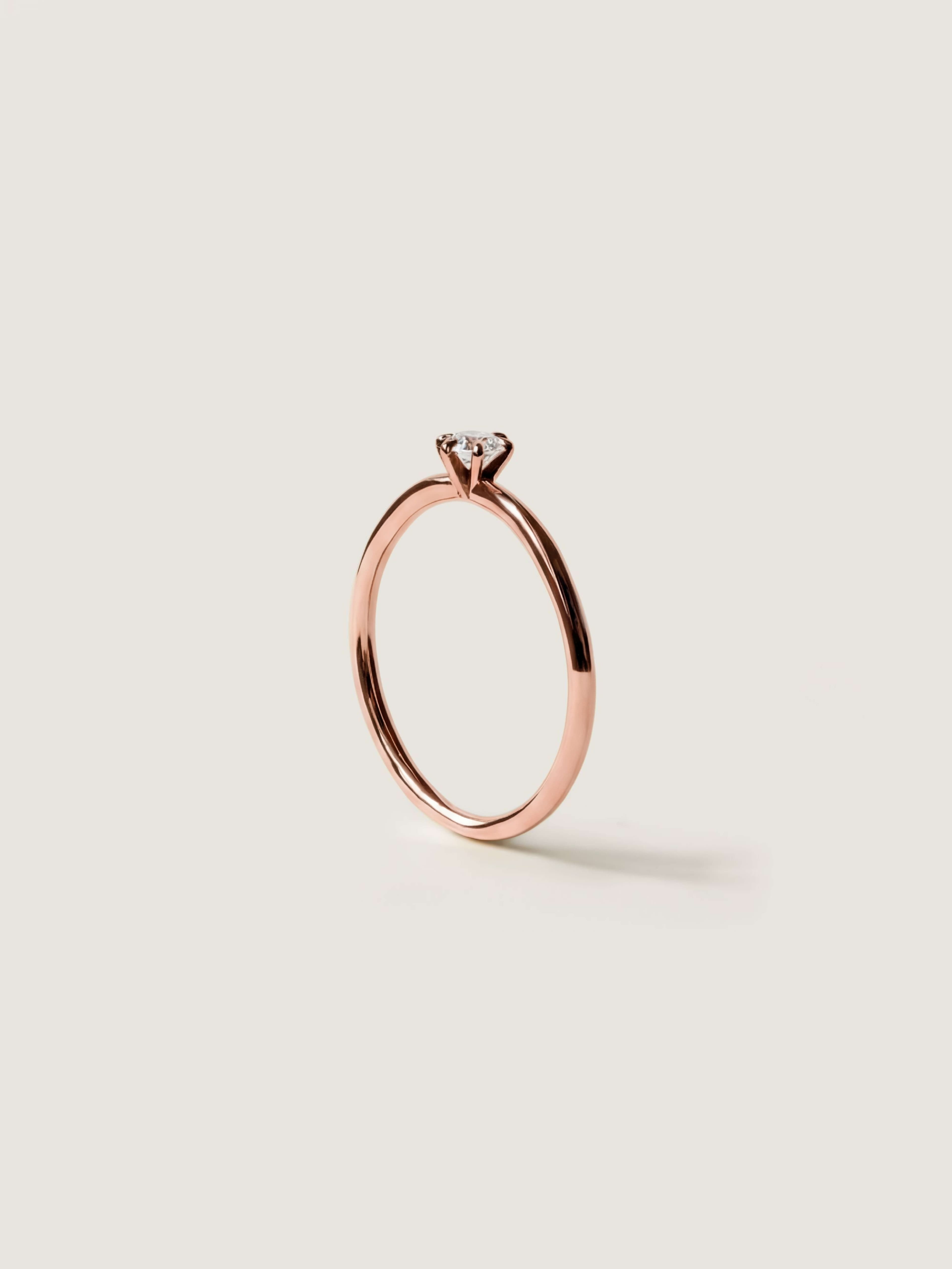 Aurelia Ring S in rose gold