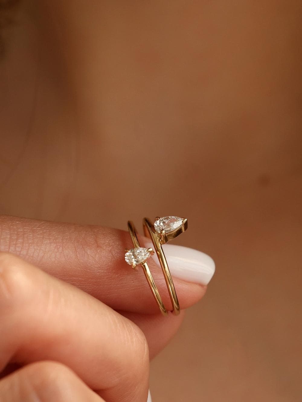 Classic Pear Cut Ring combined view v4